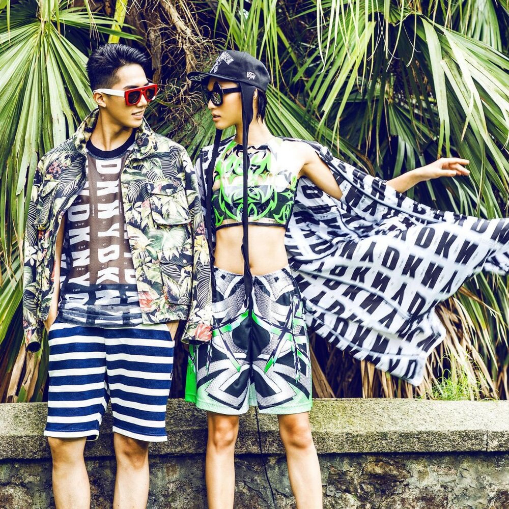 ISO: DKNY Logo Anorak